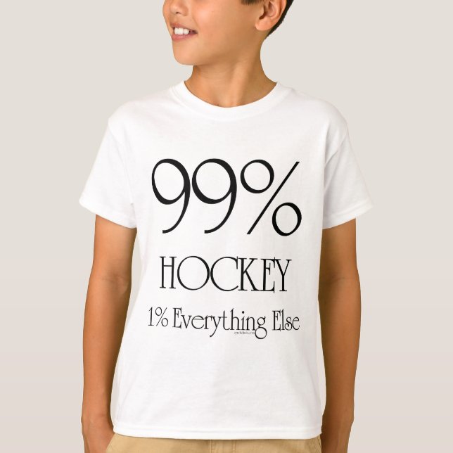 99% hockey t shirt (Framsida)
