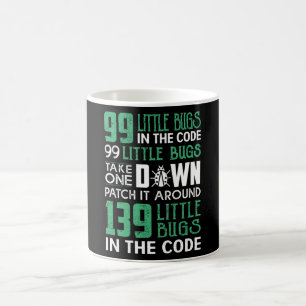 99 lilla kryp kaffemugg