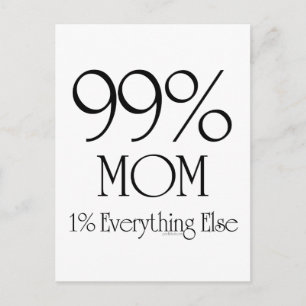 99 % Mamma Vykort