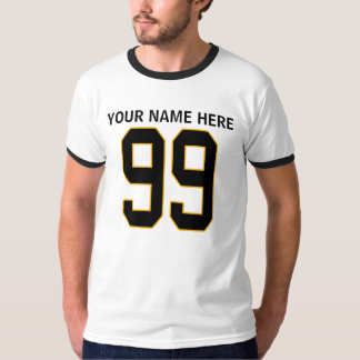 99 MED BESTÄLLNINGS- NAMN T-SHIRT