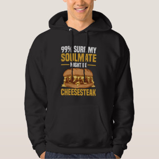 99 min själkompis kan vara ostesteak hoodie