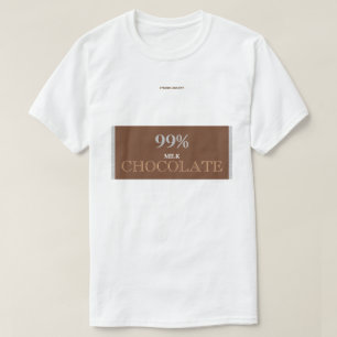99 % MJÖLK-KOLAT T-SHIRT