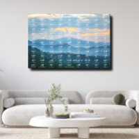 99 Namn av Allahs härjade Kanvastryck