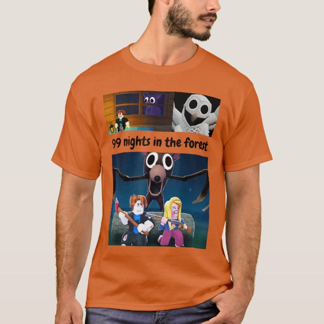 99 nätter i skogen fläktpresent till vänner t shirt (Framsida)