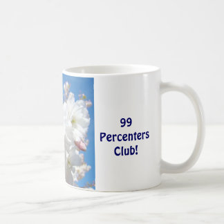 99 Percenters Club Coffee Mug gåvor Blommar Kaffemugg