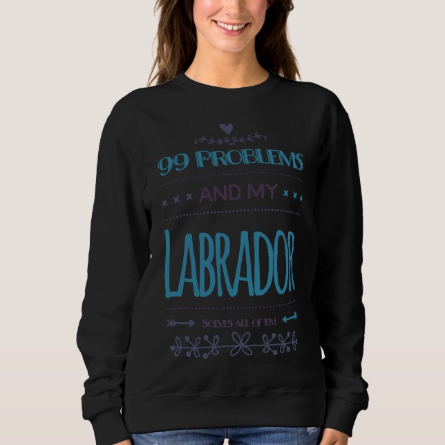99 problem och mitt arbete löser alla problem t shirt (Framsida)