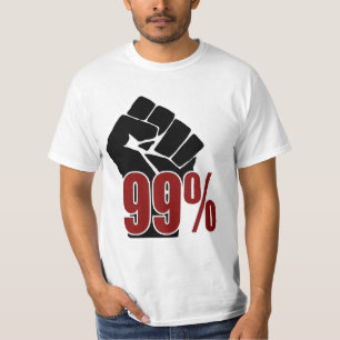 99 procent näve t-shirt