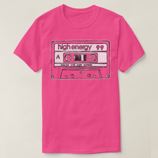 99 Retro Mix Tape Birthday 1999 T Shirt (Design framsida)