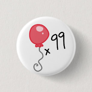 99 röda ballonger knapp