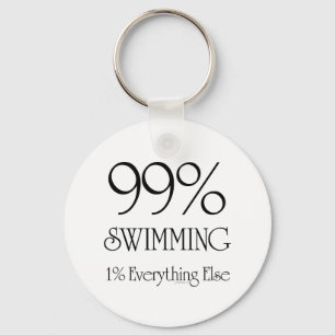 99 % simning nyckelring
