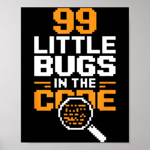 99 små buggar i koden rolig programmerare säger 99 poster