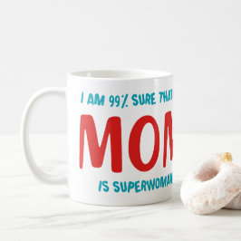 99% Superkvinna Kaffemugg