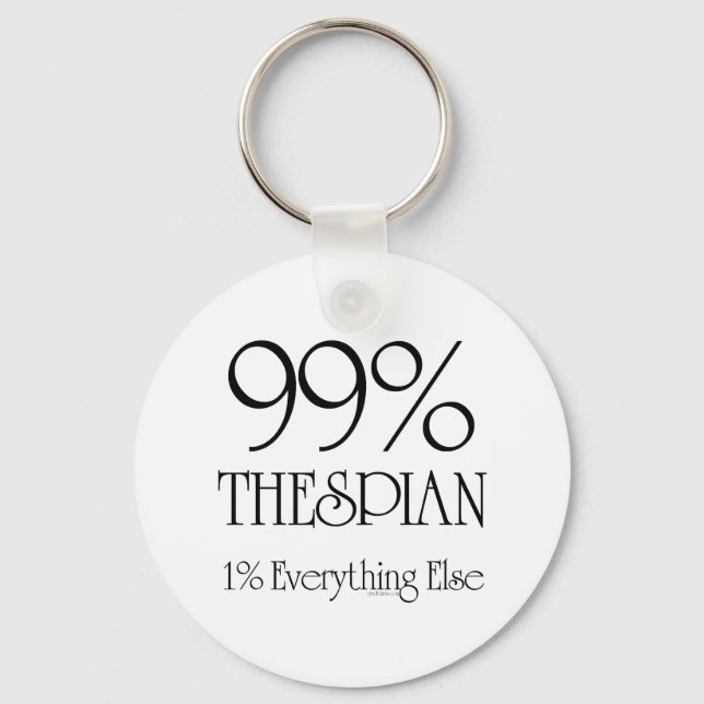 99 % Thespian Nyckelring (Framsida)