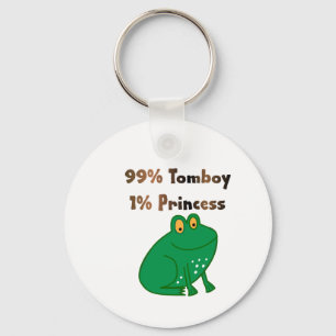 99 % Tomboy 1 % Princess Nyckelring