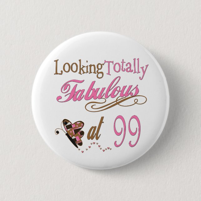 99th födelsedag knapp (Framsida)
