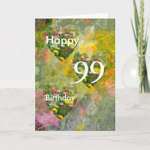 99th Födelsedag Kort