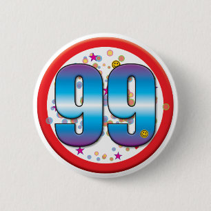 99th Födelsedag v2 Knapp