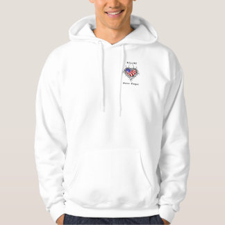 9.11.01 Glöm aldrig Patriotic T-Shirt Hoodie