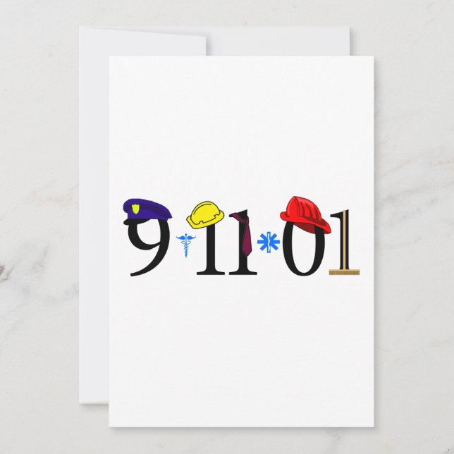 9-11-01 - Kom ihåg Inbjudningar (Framsida)