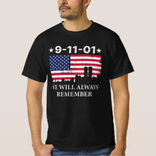 9-11-01 Vi kommer alltid ihåg T Shirt
