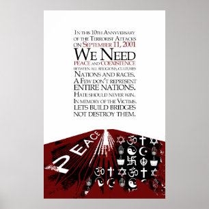 9/11 10th årsdag poster