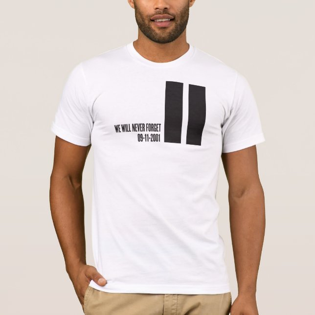 9 11 attacker t-shirt (Framsida)
