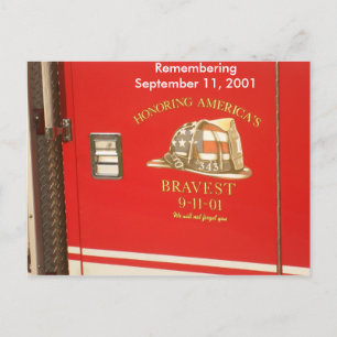 9-11 brandmanvykort vykort