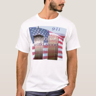 9-11 dagen stod världen stilla årsdagshi tee shirt