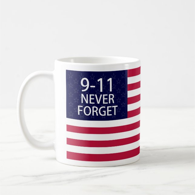 9-11 Glöm aldrig Kaffemugg (Vänster)