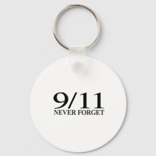 9/11 glöm aldrig nyckelring