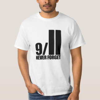9-11 glöm aldrig T-tröja T-shirt