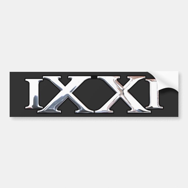 9/11 (IXXI) minnesdekal Bildekal (Framsidan)