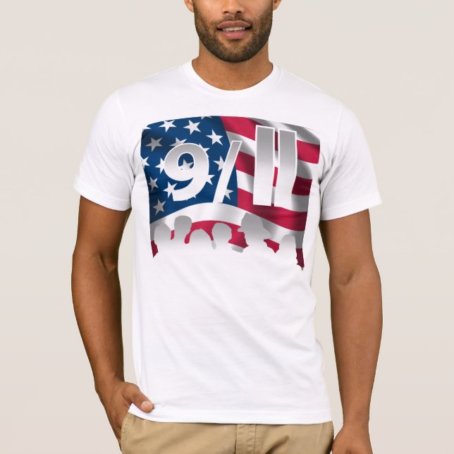 9/11 jubileums- skjorta tee (Framsida)