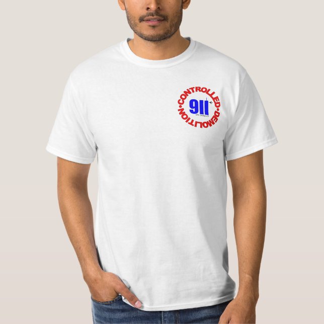 9/11 KOMPLOTT T-SHIRT (Framsida)