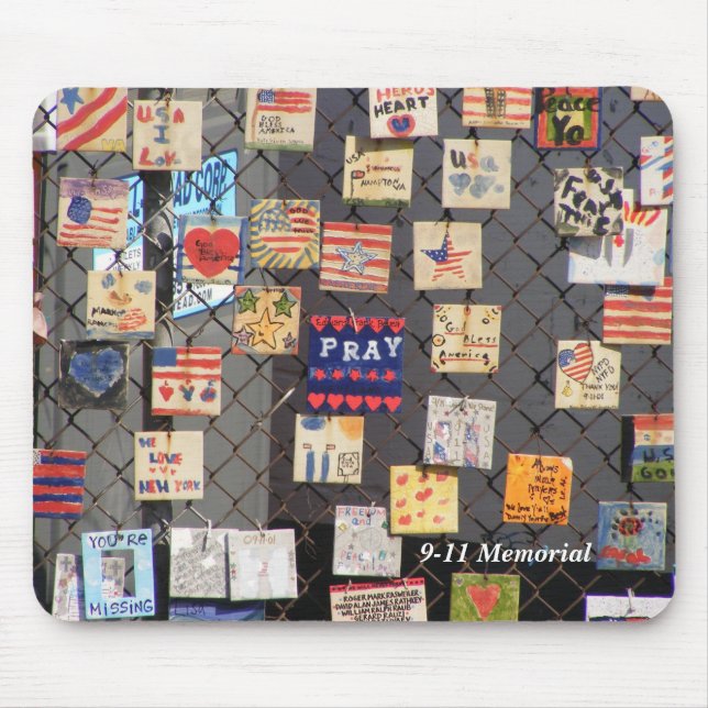 9-11 minnes- Mousepad Musmatta (Framsidan)