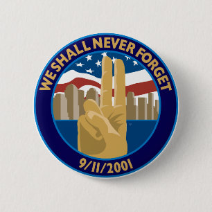 9/11 minnes- symbol knäppas knapp