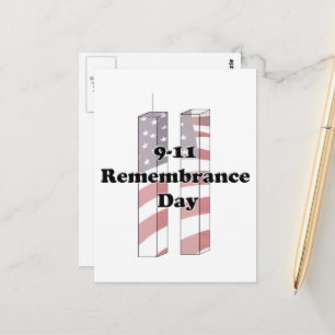 9-11 Minnesdag - Patriotdagen Vykort