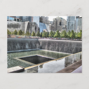 9/11-minnesmärke vykort