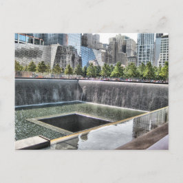 9/11-minnesmärket vykort