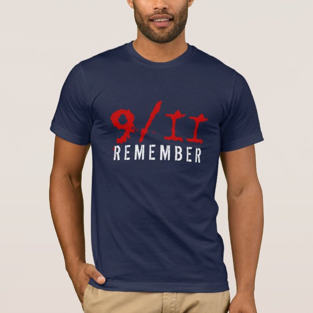 9 11 minns t shirt (Framsida)