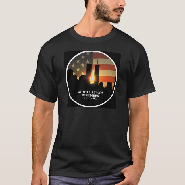 9-11 minns - vi ska glömmer aldrig tee (Framsida)