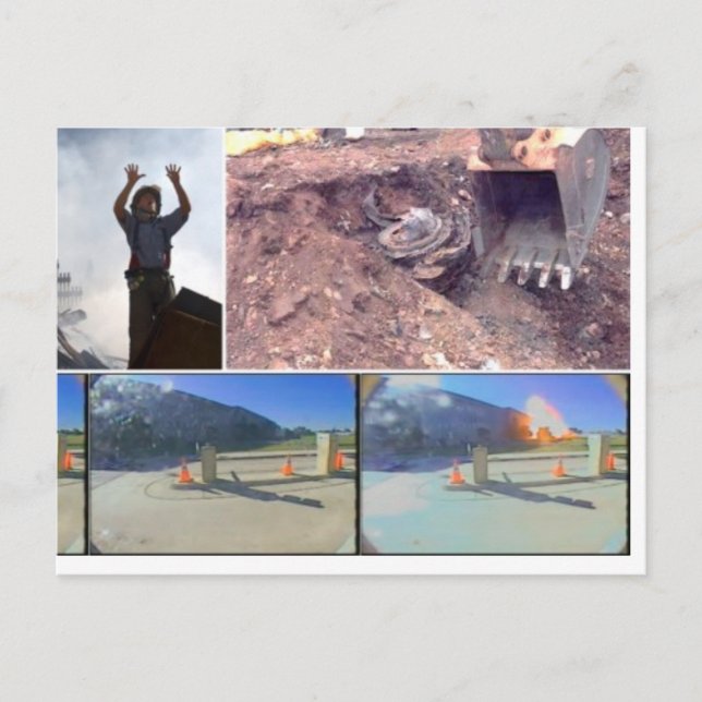 9/11 Pentagon1 Vykort (Framsida)