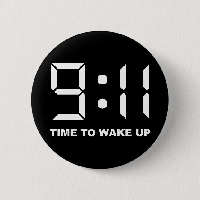 9:11 Time som vaknar upp Knapp (Framsida)
