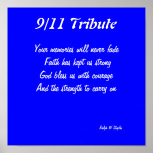 9/11 utskrifter poster