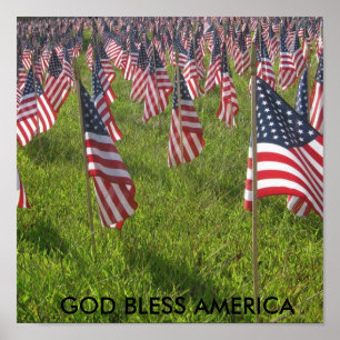 9-11, VÄLSIGNA DIG AMERIKA POSTER