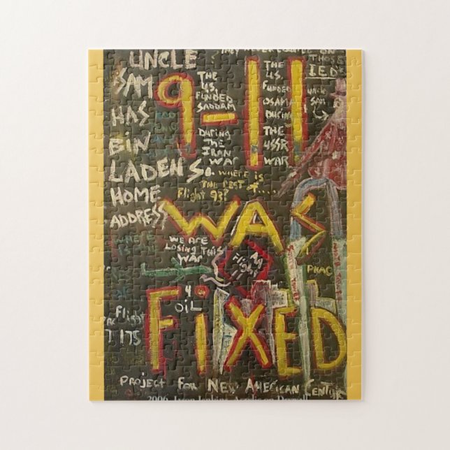 9-11 var den fixade svarten pussel (Vertikal)