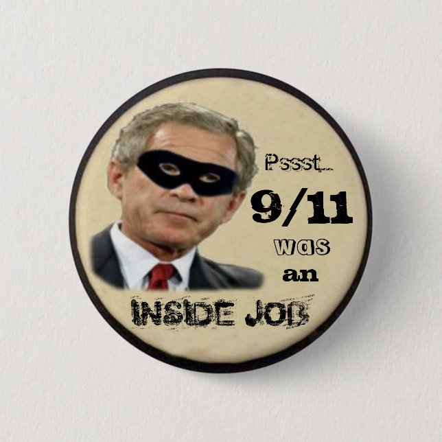 9/11 var ett inre jobb knäppas knapp (Framsida)