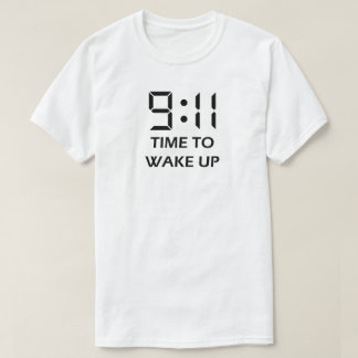 9:11tid att vakna upp t-shirt
