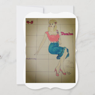 9-5: DoraLee Greeting Card Julkort
