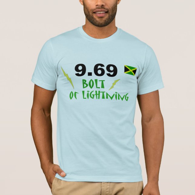 9,69 kasta i sig av blixt - tee (Framsida)